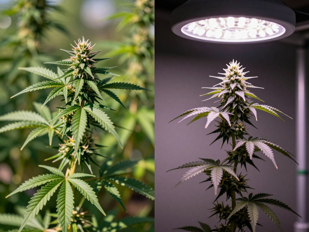 Cannabis Beleuchtung: LED, Spektrum & Lampe wählen