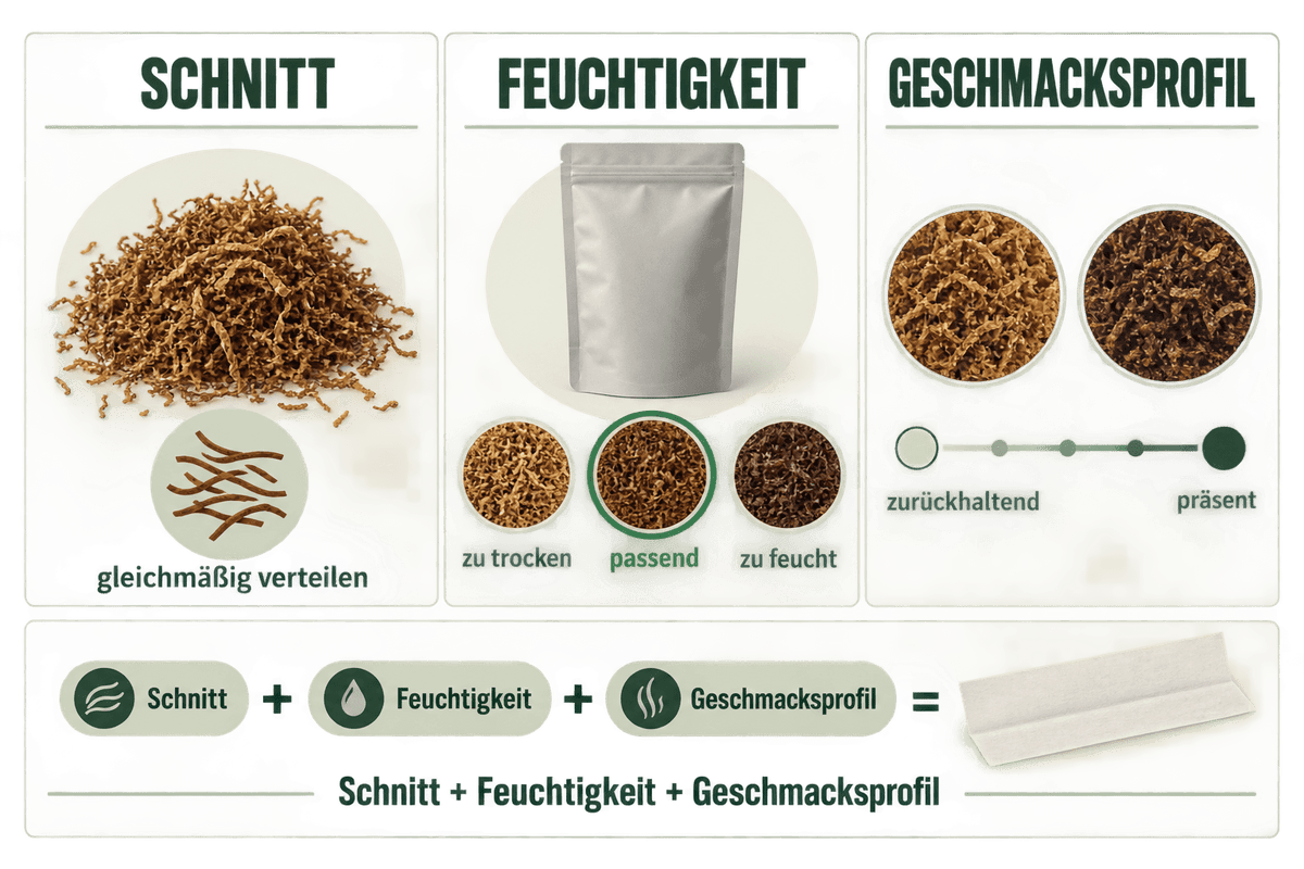 Bester Tabak für Joints: 5 Drehtabake im Vergleich