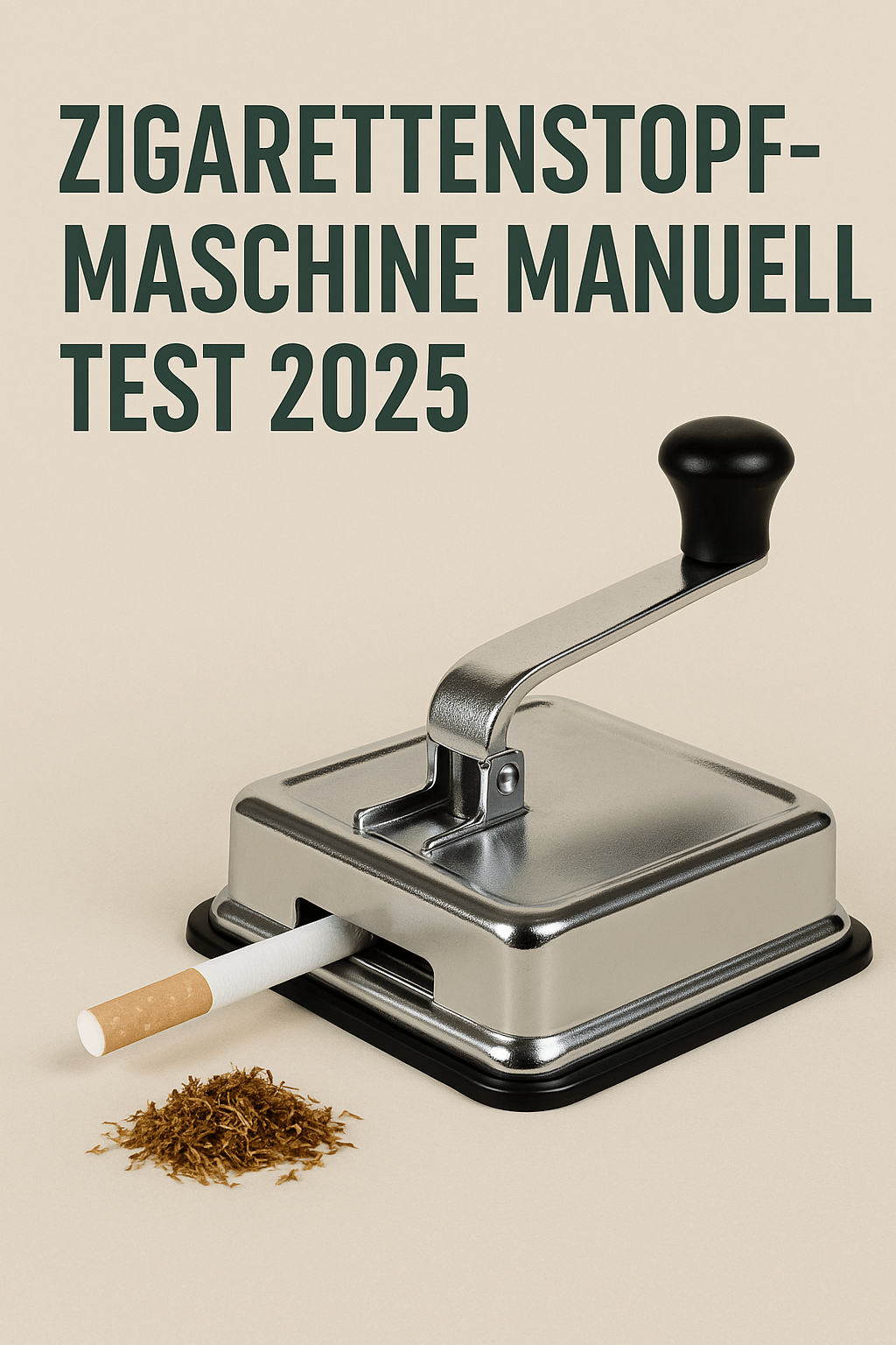 Zigarettenstopfmaschine manuell Test: 5 aktuelle Modelle im Vergleich