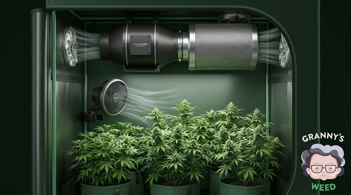 Grow Lüfter &amp; Ventilator: Welche Belüftung braucht deine Growbox?