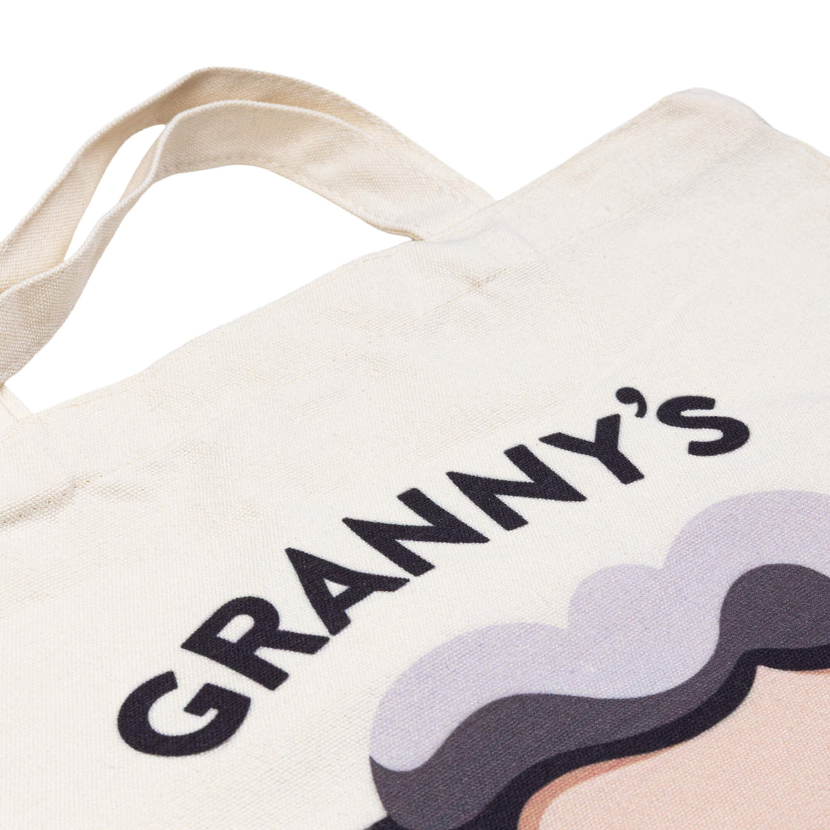 Granny's Baumwolltasche – nachhaltig, robust & mit Liebe gemacht | 2er -Set - Grannys Weed